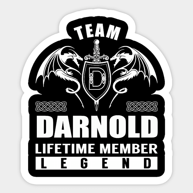 Team DARNOLD Lifetime Member Legend Sticker by Lizeth